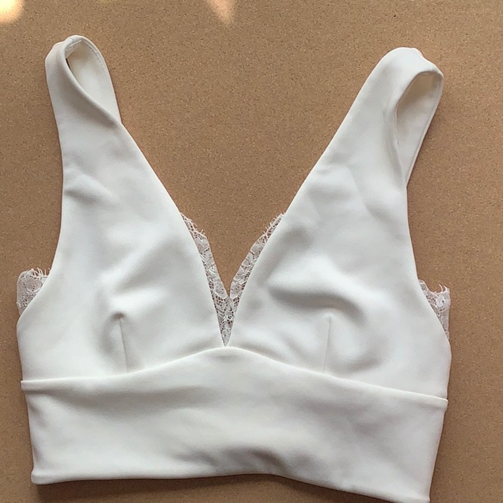 EXPRESS crop tops and jeans bundle
